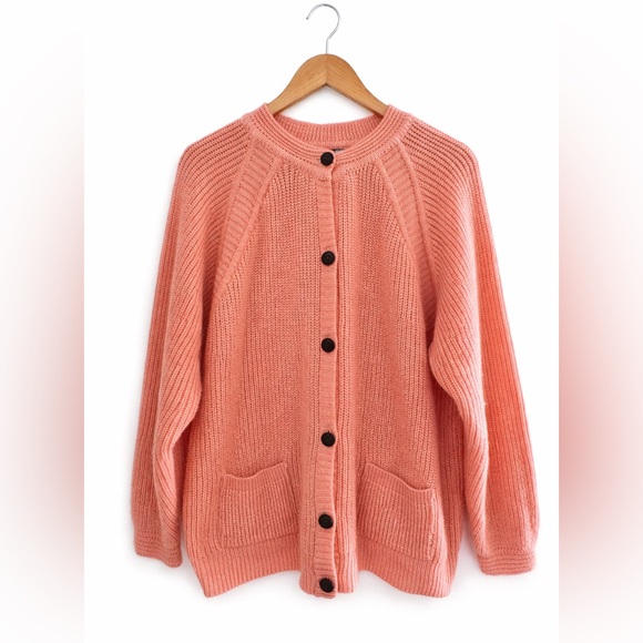 Bay Club Sweaters - Vintage Grandpa Core Knit Cardigan – Bay Club Button Fron